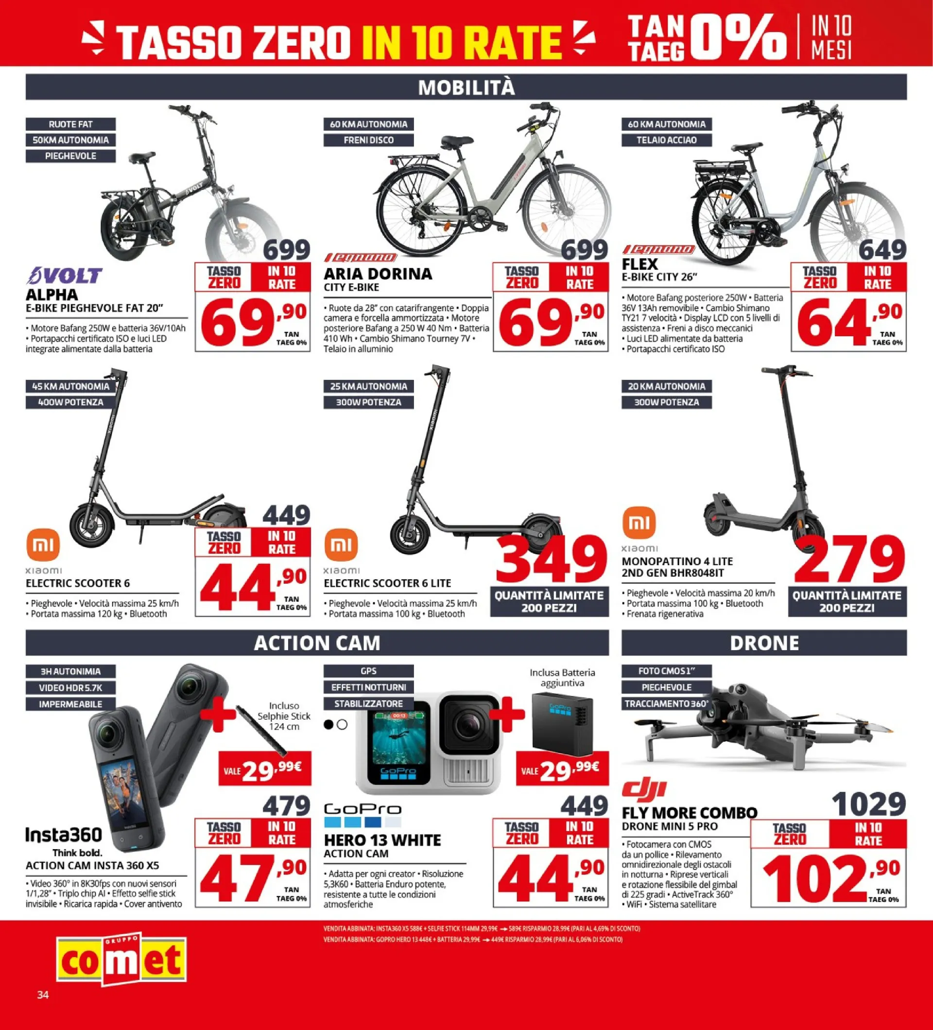 Comet Volantino da 9 aprile a 22 aprile di 2026 - Pagina del volantino 34
