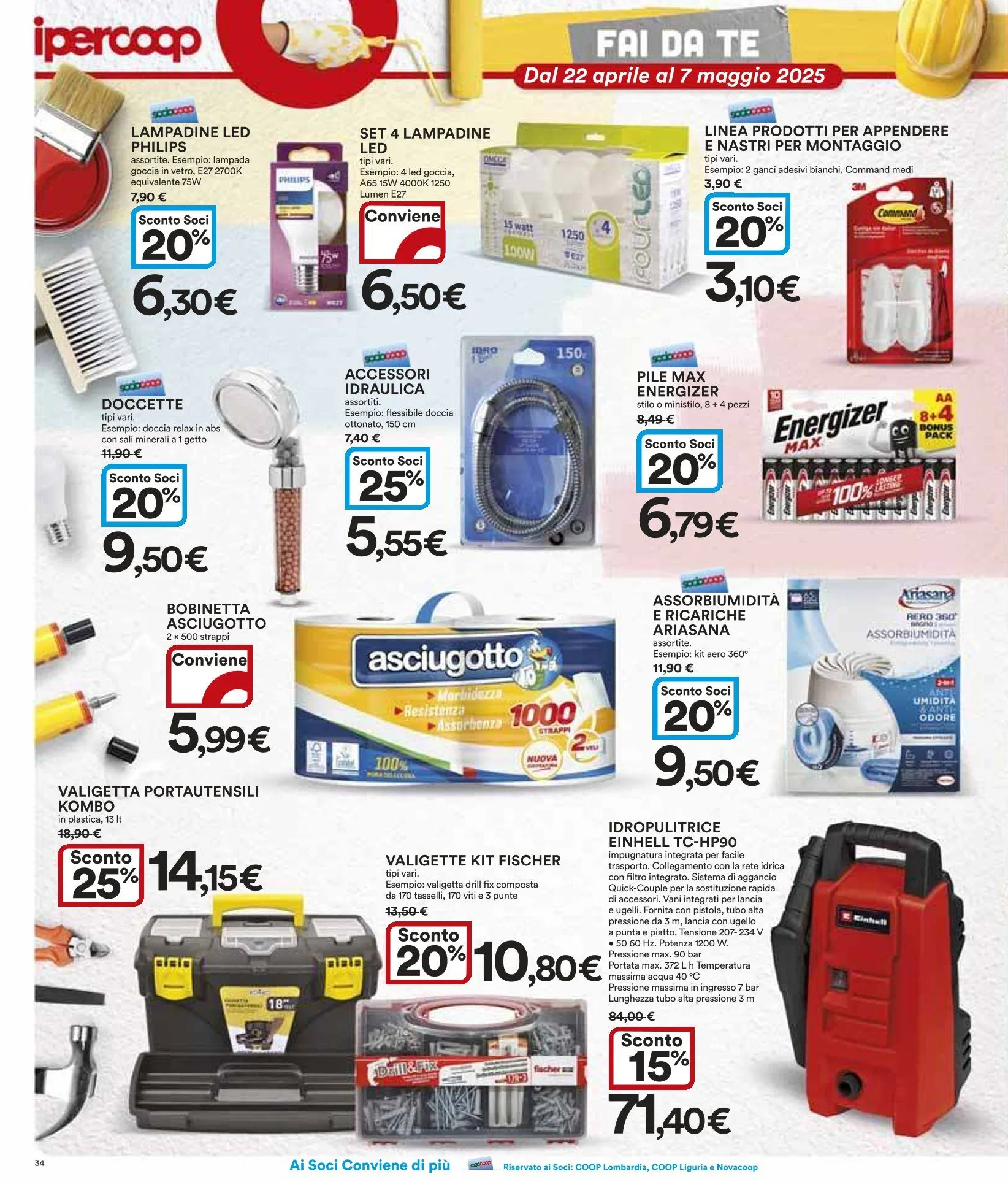 Ipercoop Volantino da 22 aprile a 7 maggio di 2025 - Pagina del volantino 34