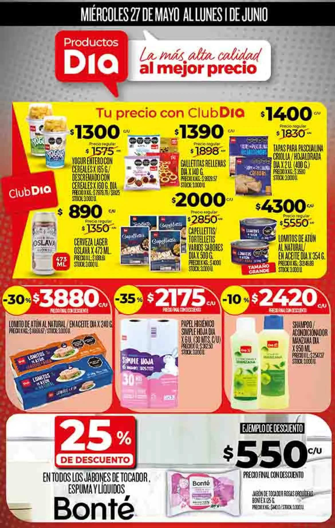 Ofertas de Ofertas Dia  27 de mayo al 1 de junio 2026 - Página 33 del catálogo