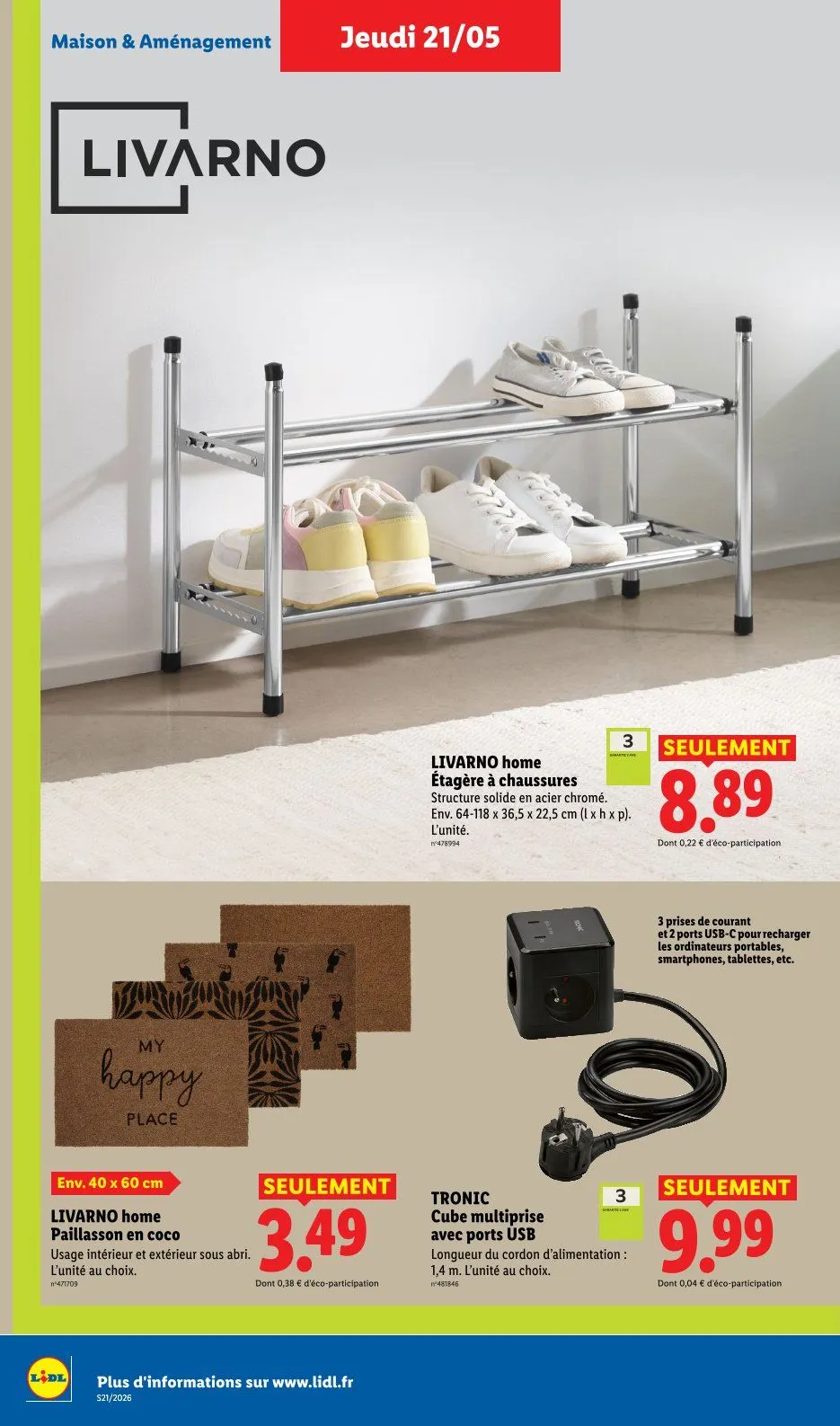 Catalogues Lidl du 28 mai au 3 juin 2026 - Catalogue page 34