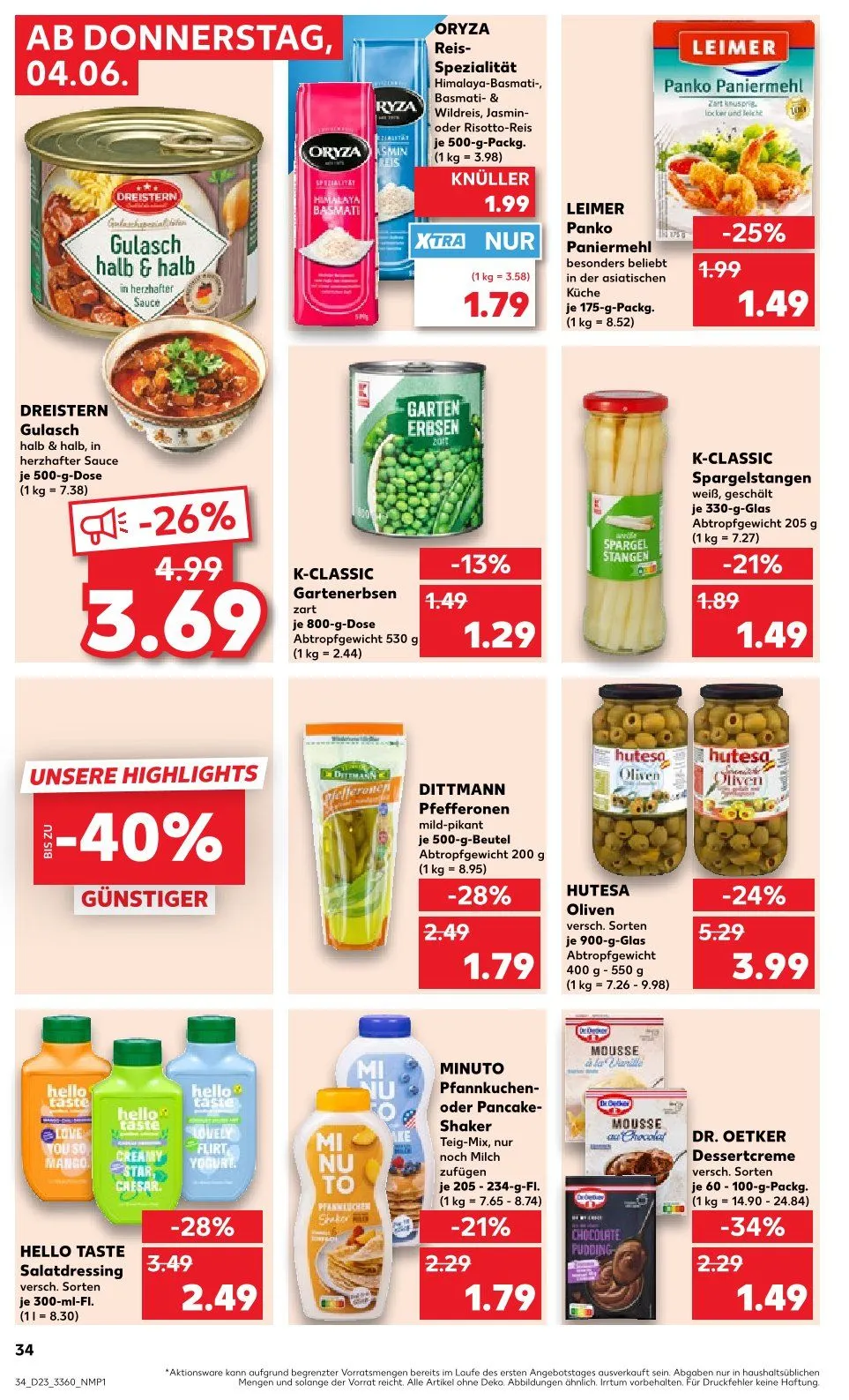 Online-Prospekte von 4. Juni bis 10. Juni 2026 - Prospekt seite 34