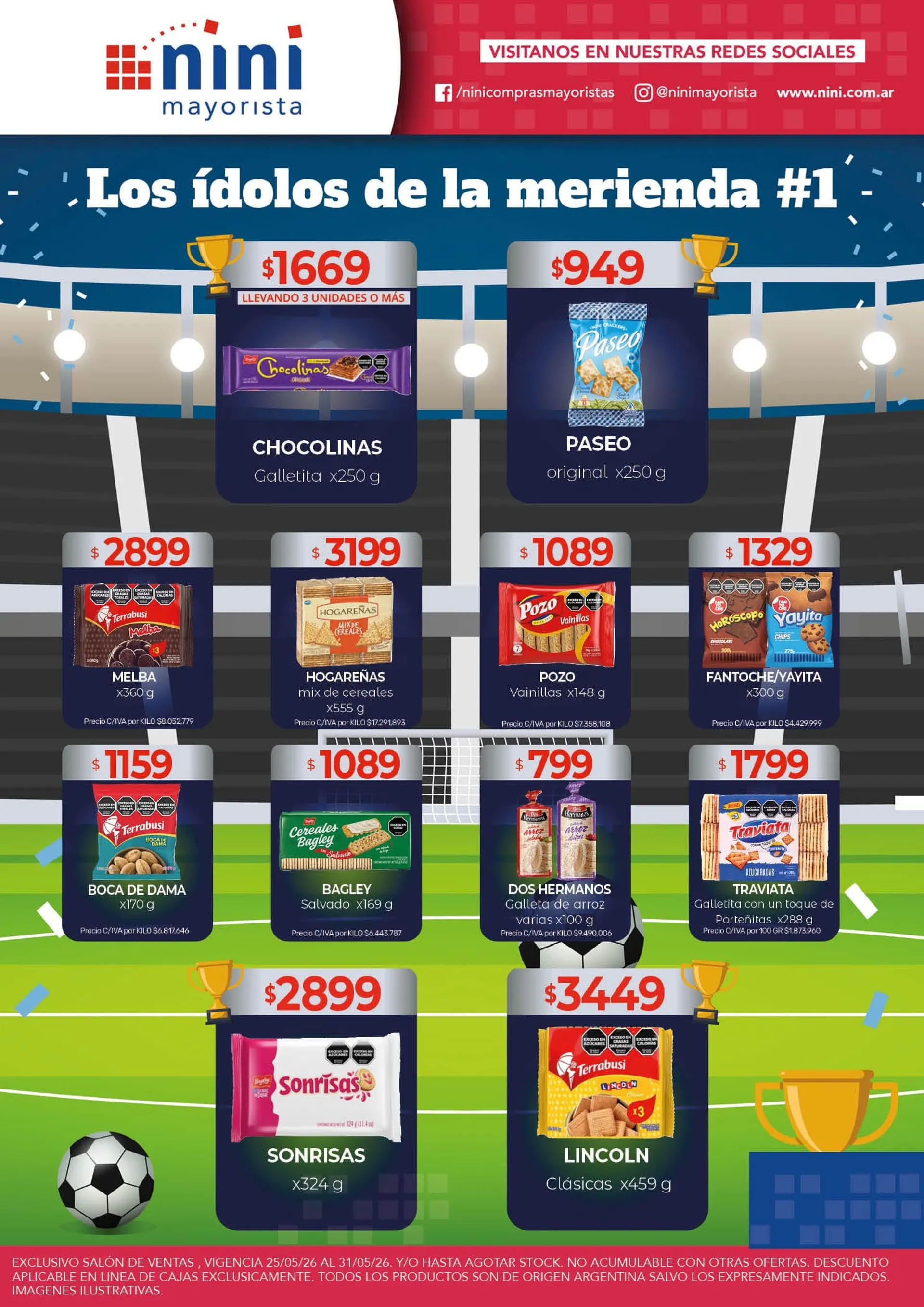 Ofertas de Nini Mayorista Ofertas 25 de mayo al 31 de mayo 2026 - Página 34 del catálogo