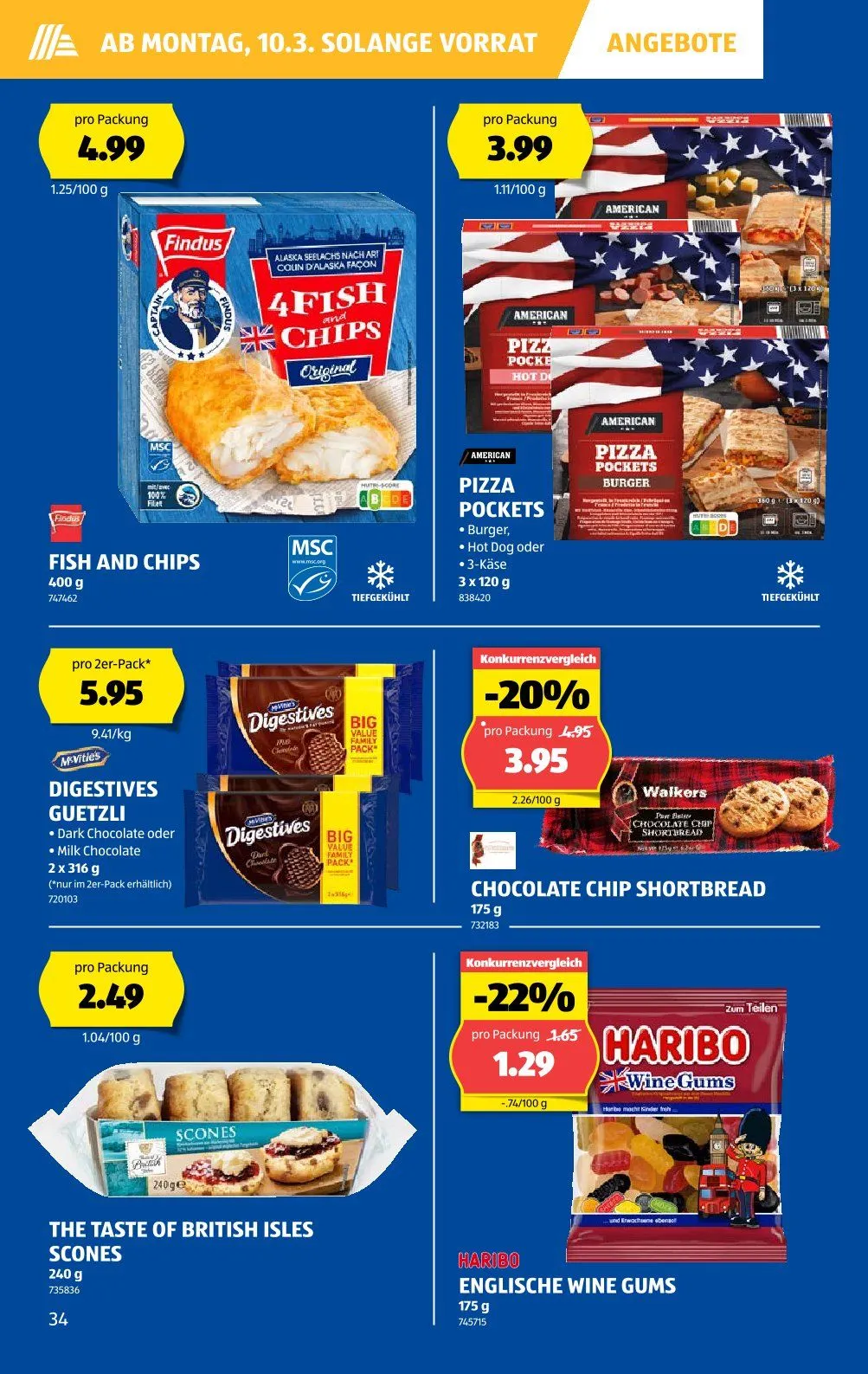 Aldi Prospekt von 6. März bis 12. März 2025 - Prospekt seite  34