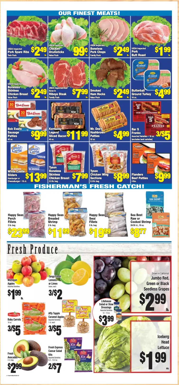 Weekly promotion Imperial Fresh Markets weekly ads spanning from October 6 to October 19 2025 - Page 3 for Catalogue 365