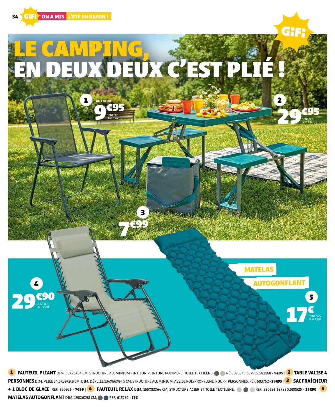Catalogues GiFi du 26 mai au 8 juin 2026 - Catalogue page 34