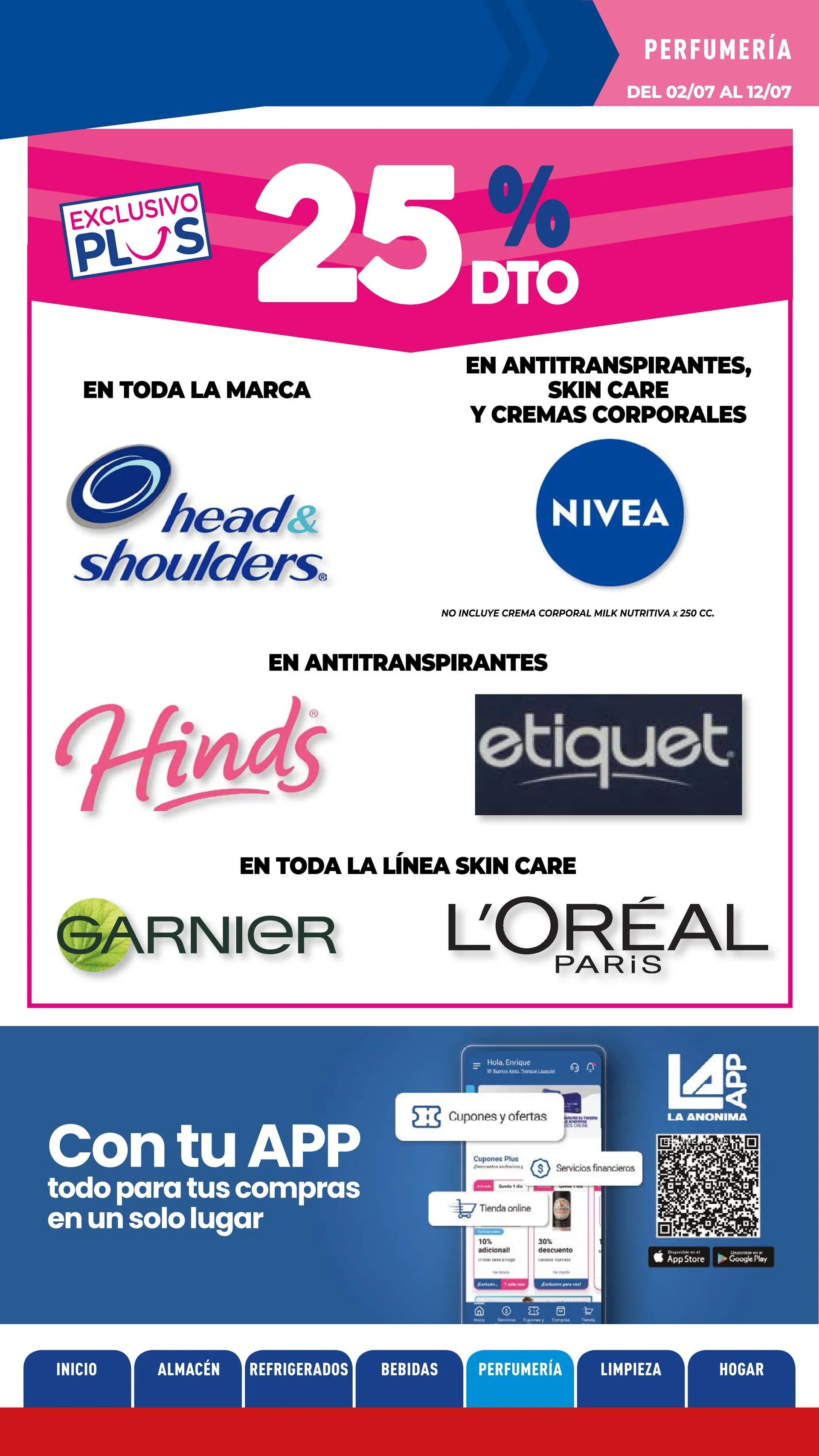 Ofertas de Ofertas La Anónima 2 de julio al 12 de julio 2026 - Página 34 del catálogo