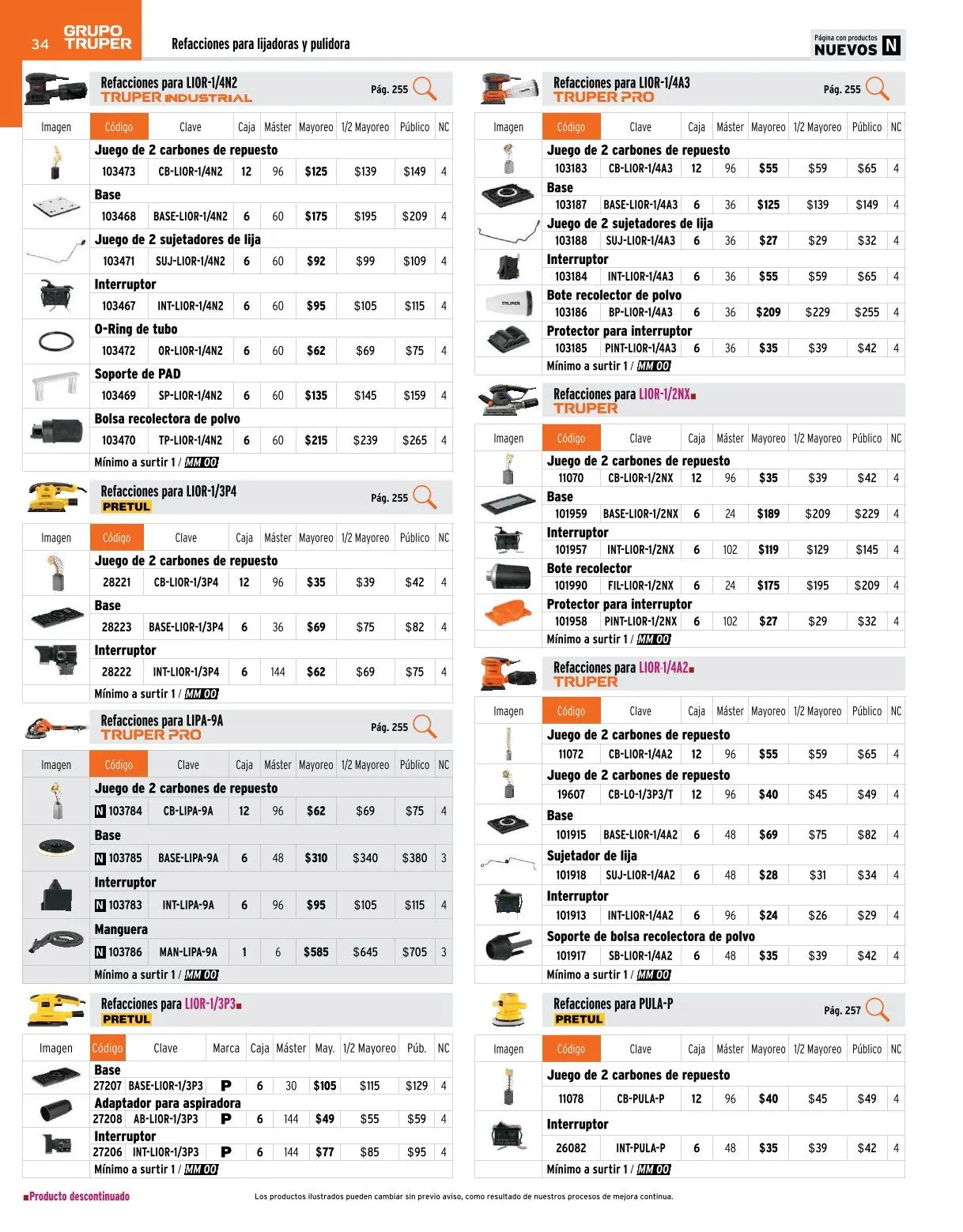 Catálogo de Truper catálogos y ofertas 20 de marzo al 30 de mayo 2026 - Pagina 34