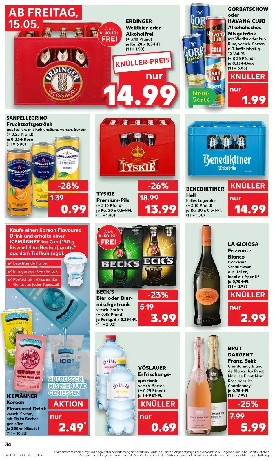  Kaufland Prospekte  von 15. Mai bis 20. Mai 2026 - Prospekt seite 34
