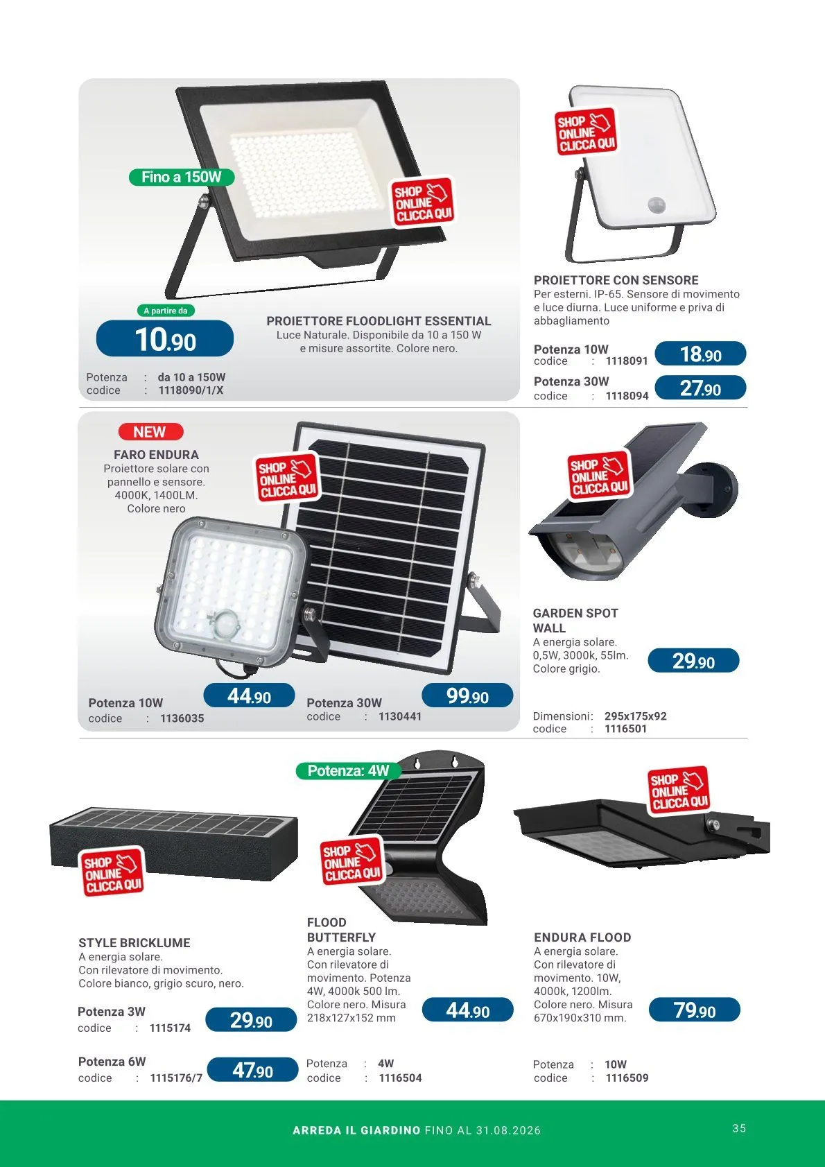  Volantini Cfadda da 8 aprile a 31 agosto di 2026 - Pagina del volantino 35