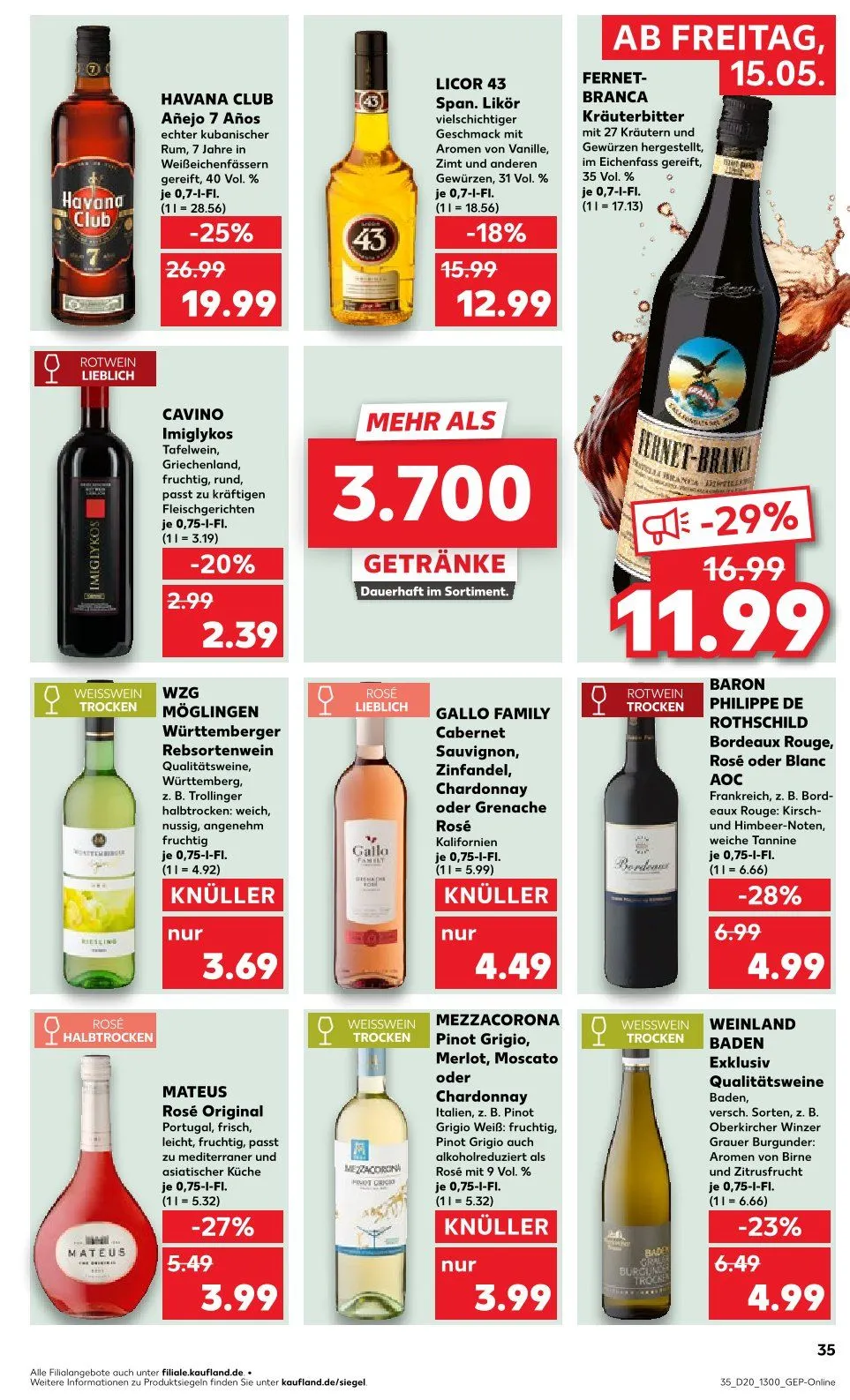  Kaufland Prospekte  von 15. Mai bis 20. Mai 2026 - Prospekt seite 35