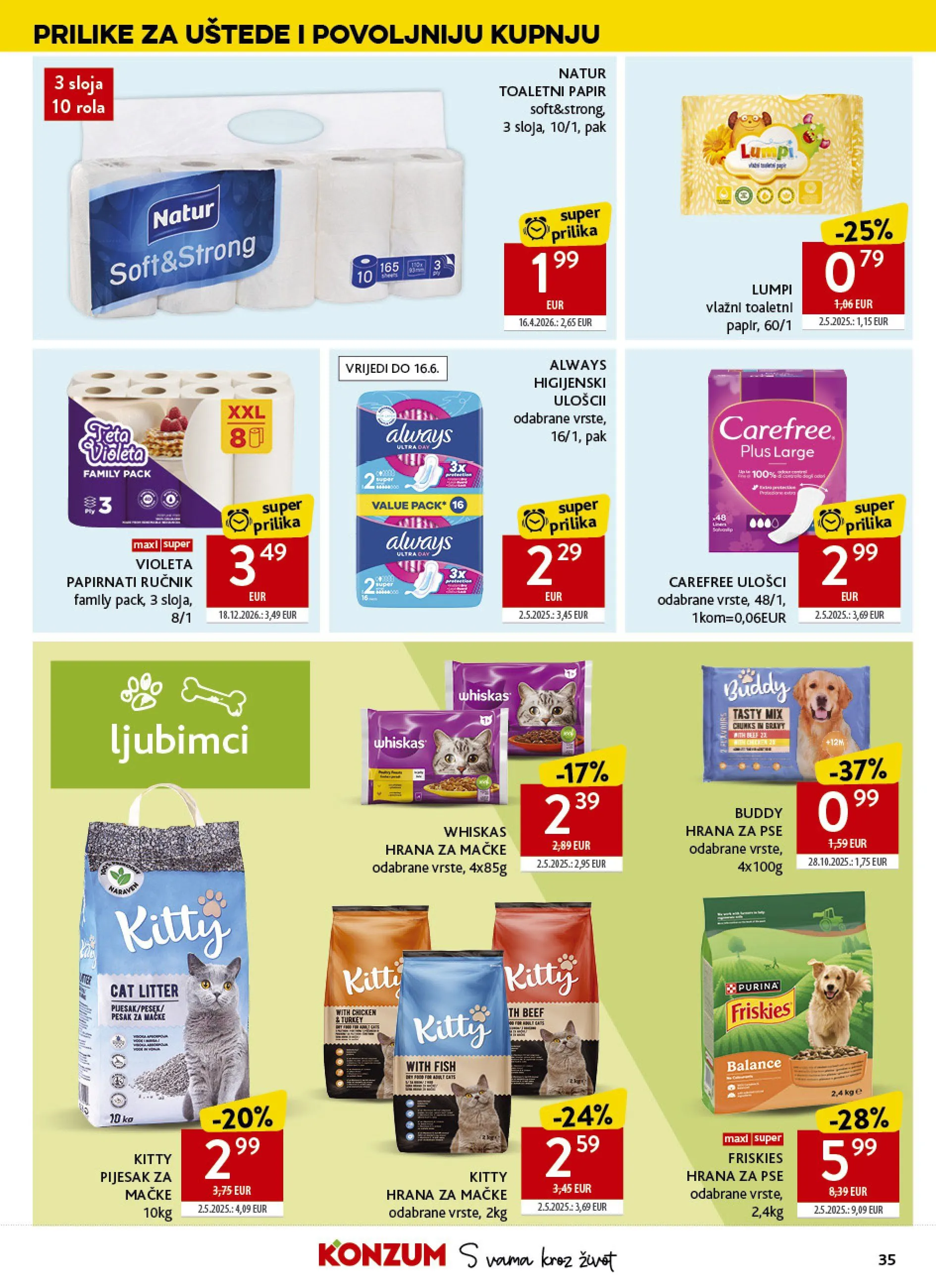 Katalog Konzum od 3. lipnja do 9. lipnja 2026. - Pregled Stranica 35