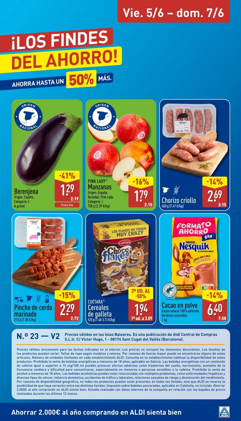 Catálogo de Ofertas de Aldi 1 de junio al 7 de junio 2026 - Página 34