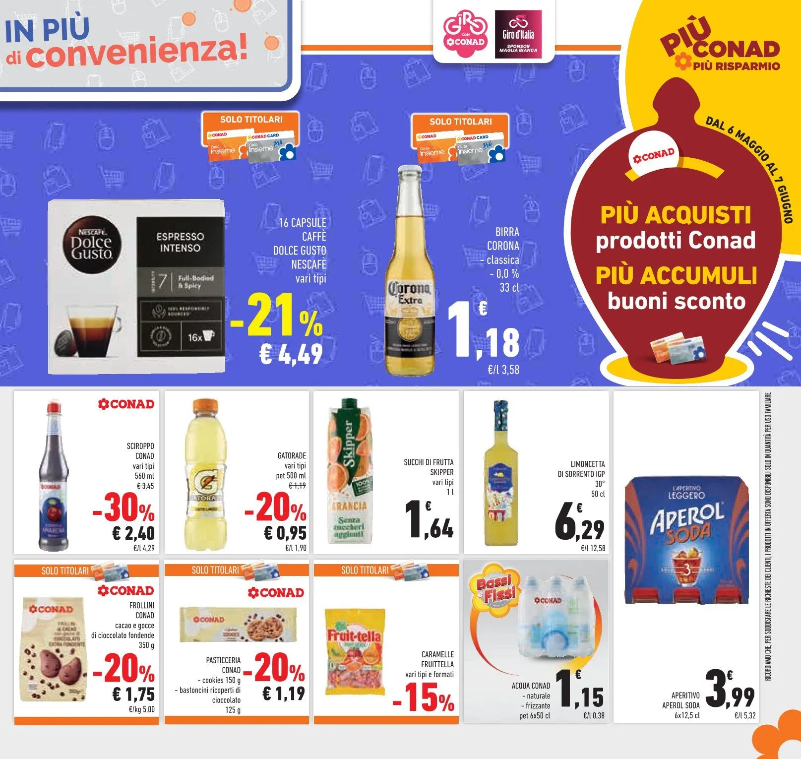 Volantini Conad da 6 maggio a 19 maggio di 2026 - Pagina del volantino 35