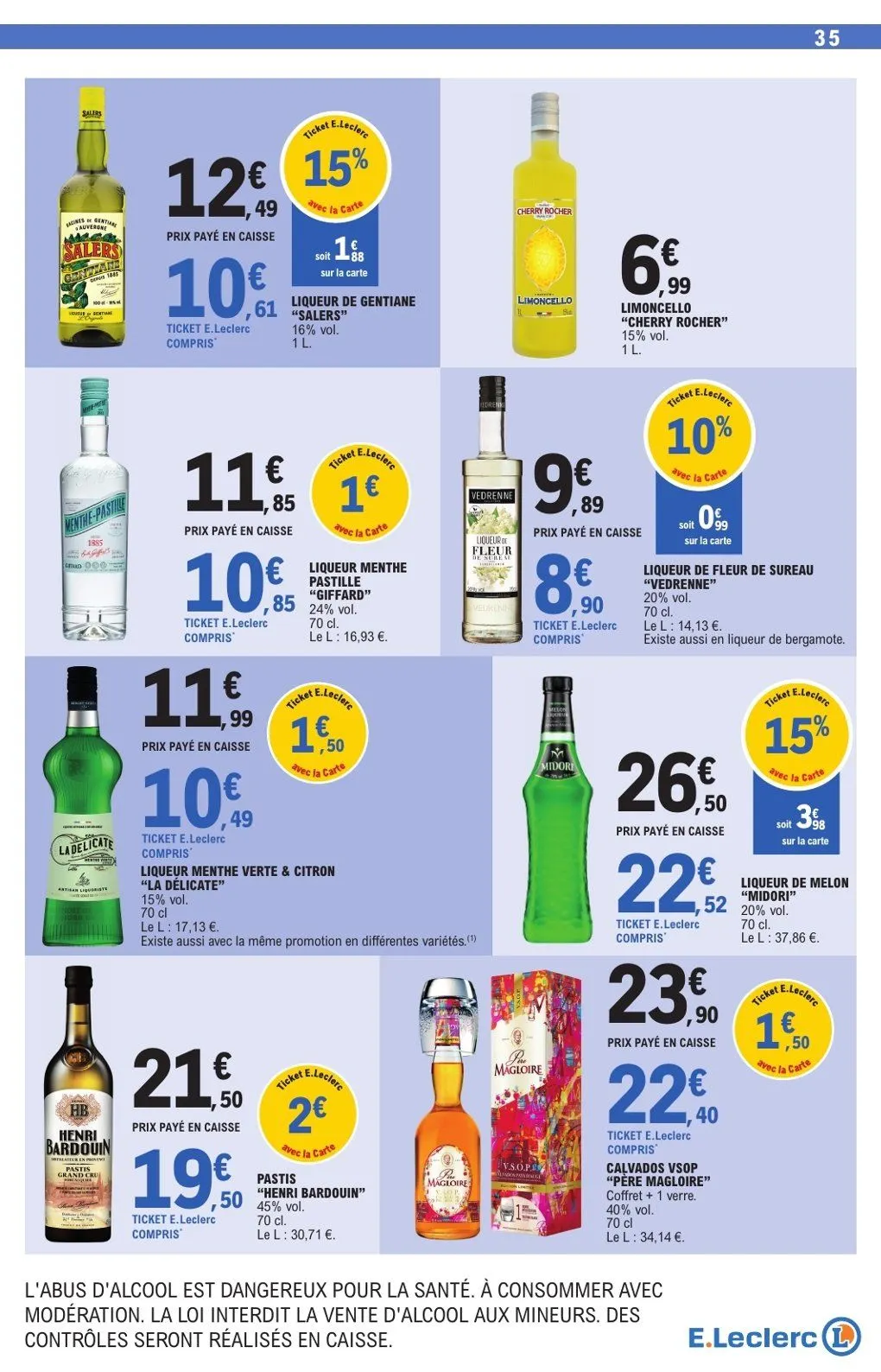 Catalogues E.Leclerc du 16 juin au 20 juin 2026 - Catalogue page 35