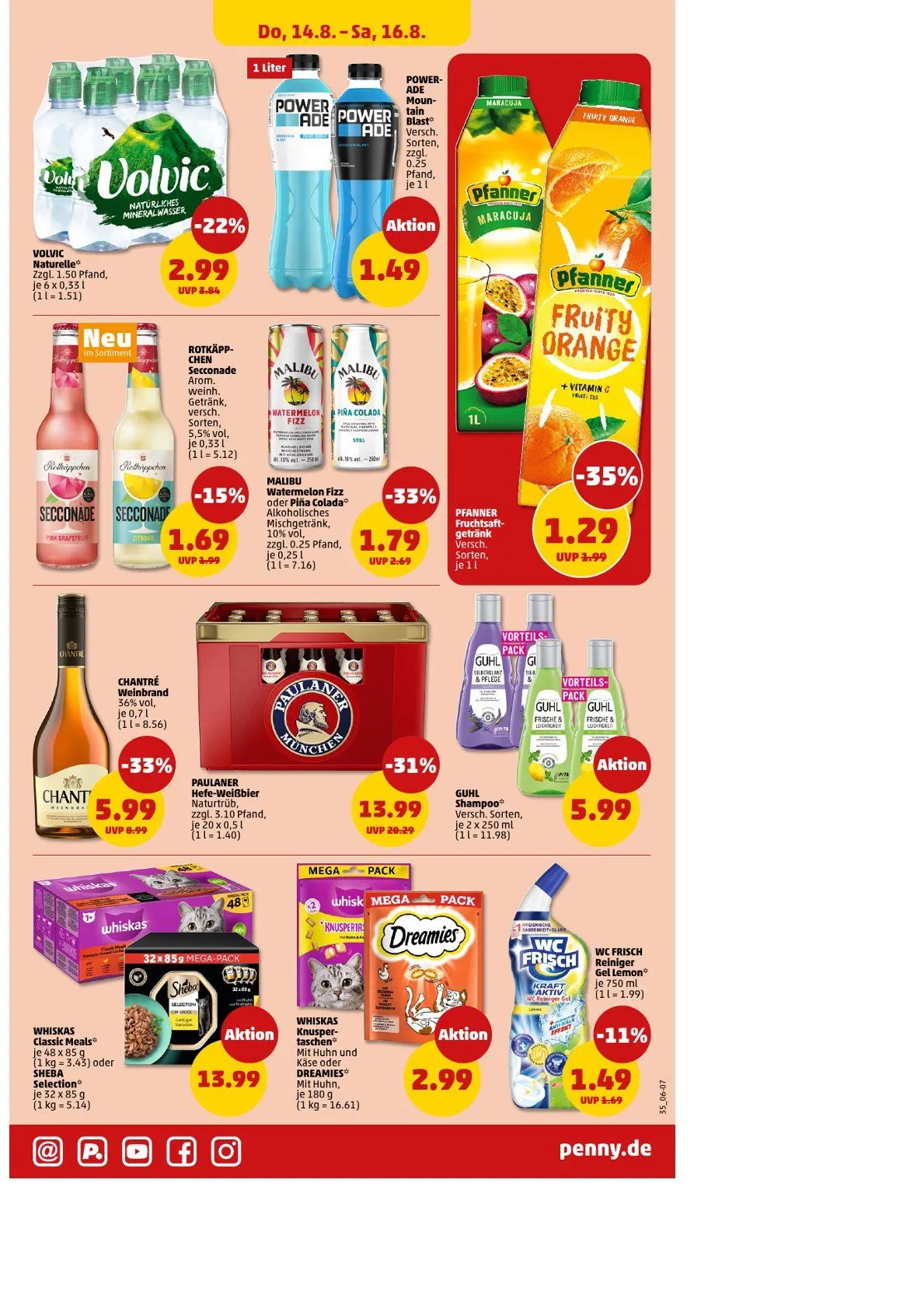 Penny Prospekte von 11. August bis 16. August 2025 - Prospekt seite 35