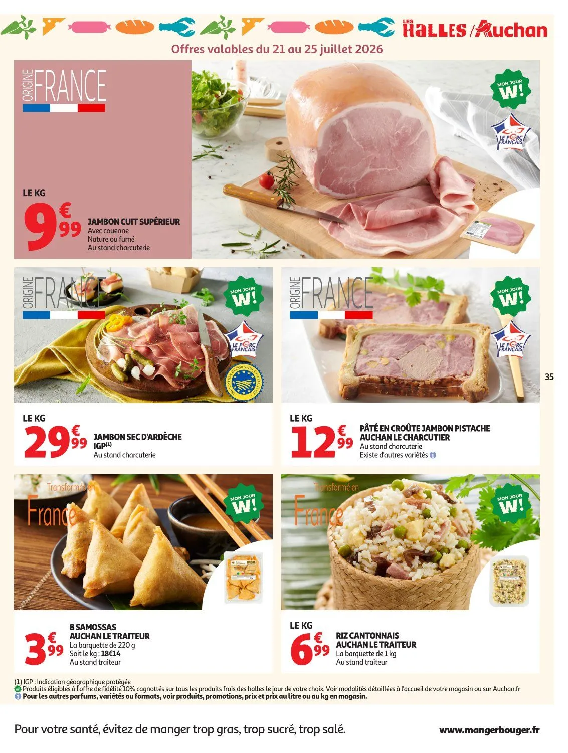 Catalogues Auchan du 21 juillet au 2 août 2026 - Catalogue page 35