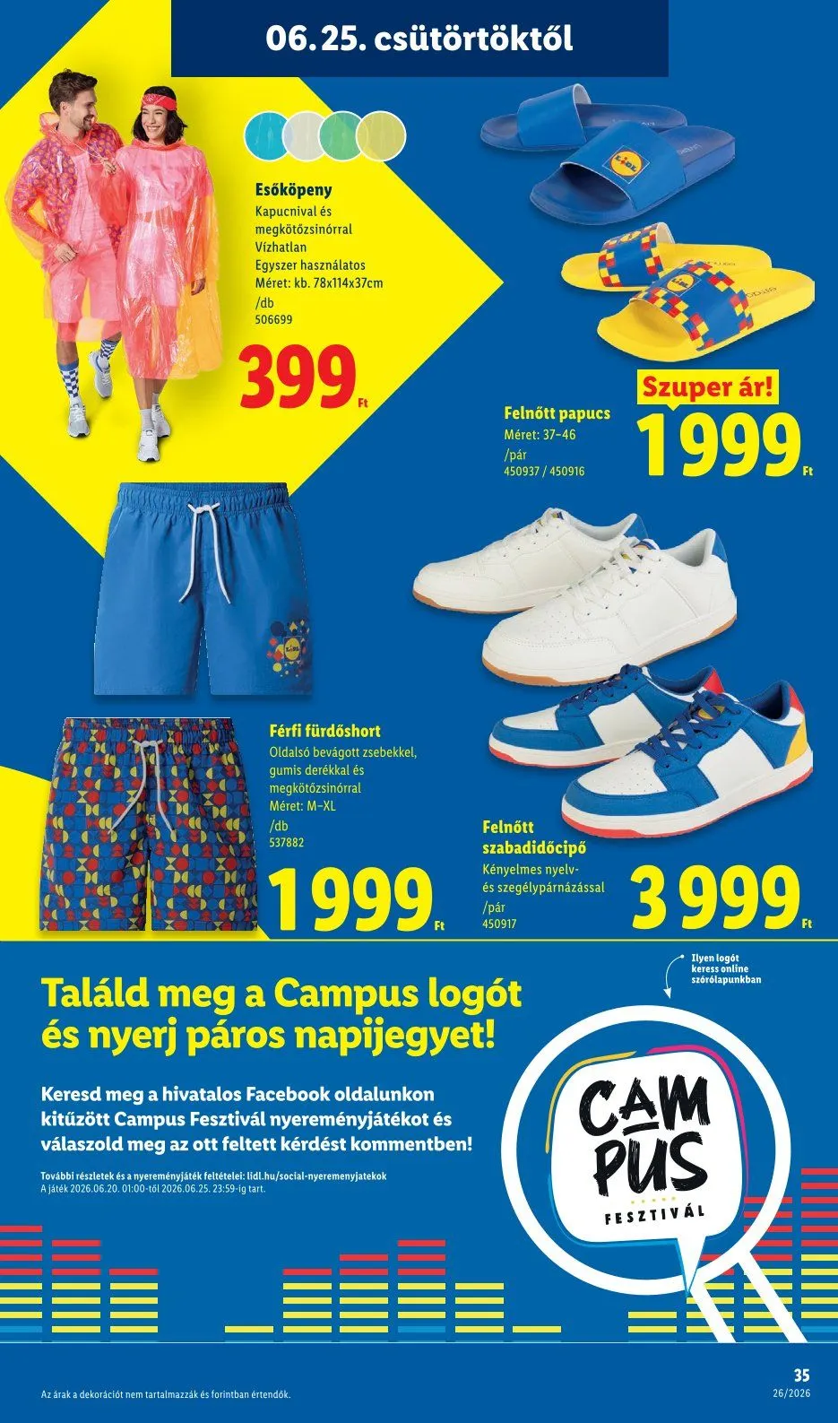 Katalógus Lidl legfrissebb ajánlatai június 25.-tól július 7.-ig 2026. - Oldal 35