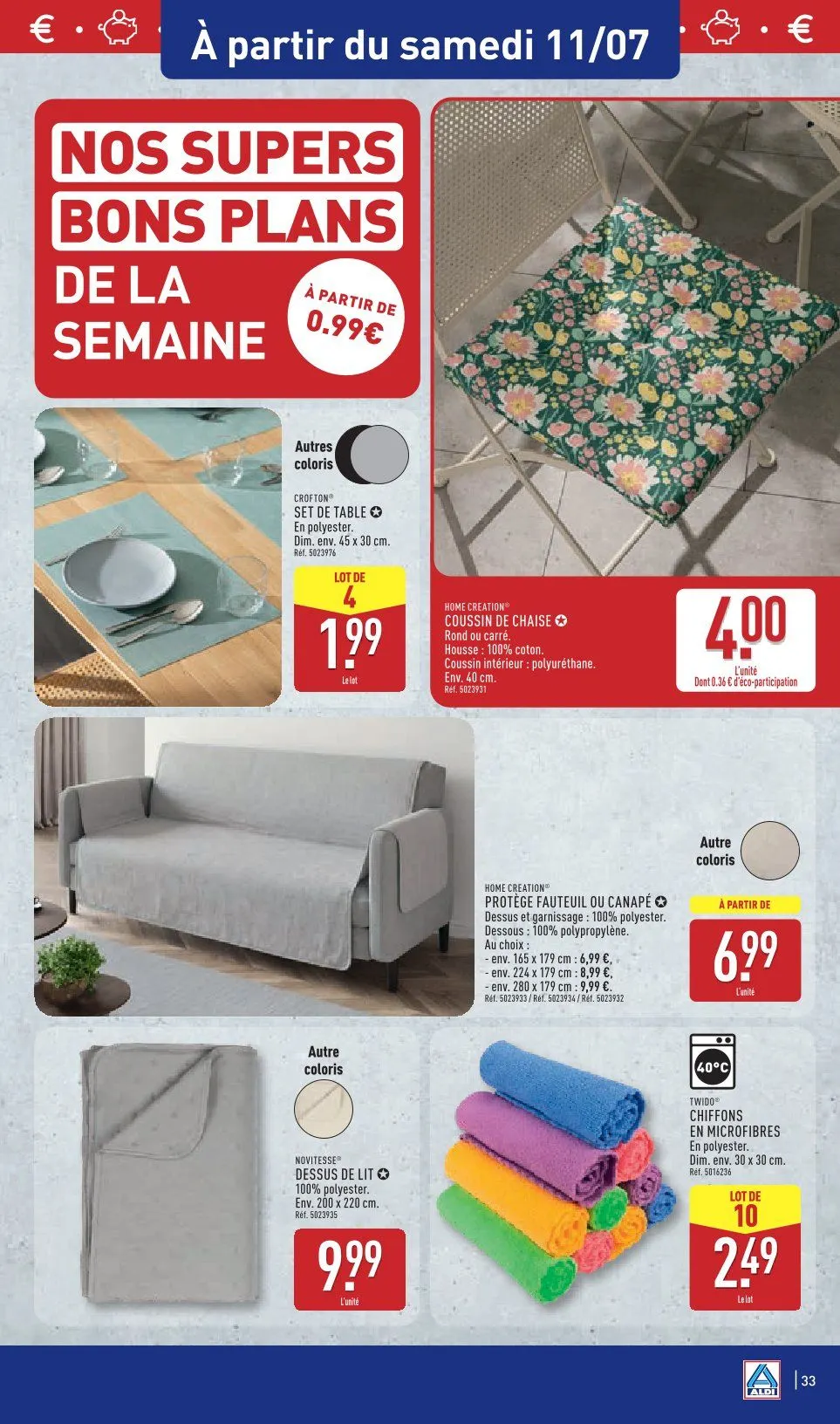 Catalogues ALDI du 7 juillet au 13 juillet 2026 - Catalogue page 35