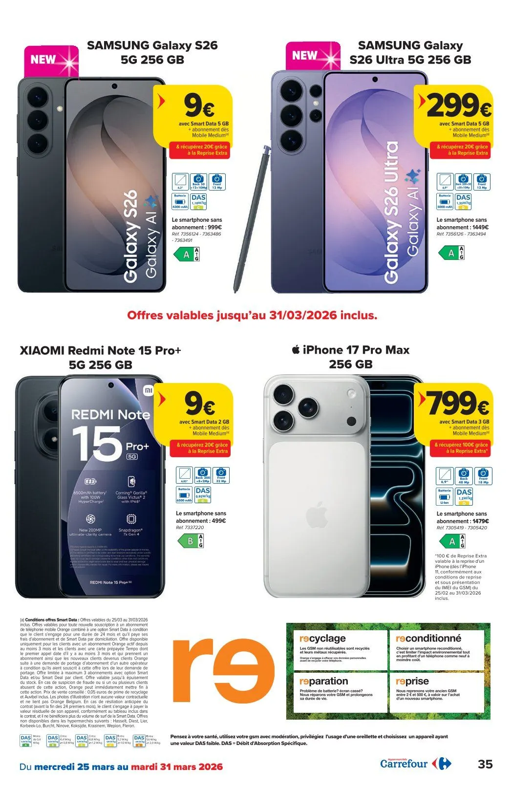 Carrefour folders van 25 maart tot 7 april 2026 - folder pagina 35