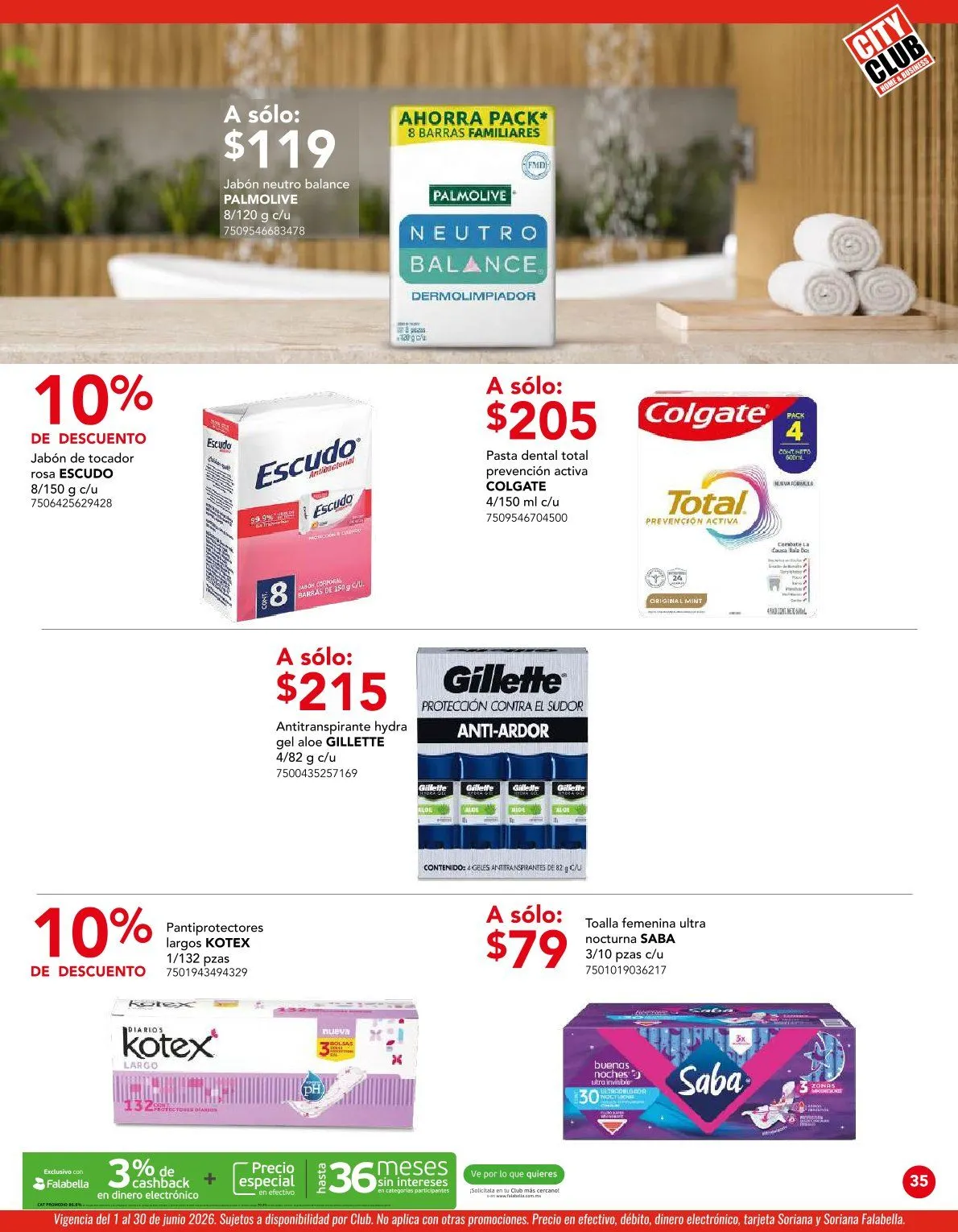 Catálogo de City Club Ofertas 1 de junio al 30 de junio 2026 - Pagina 35