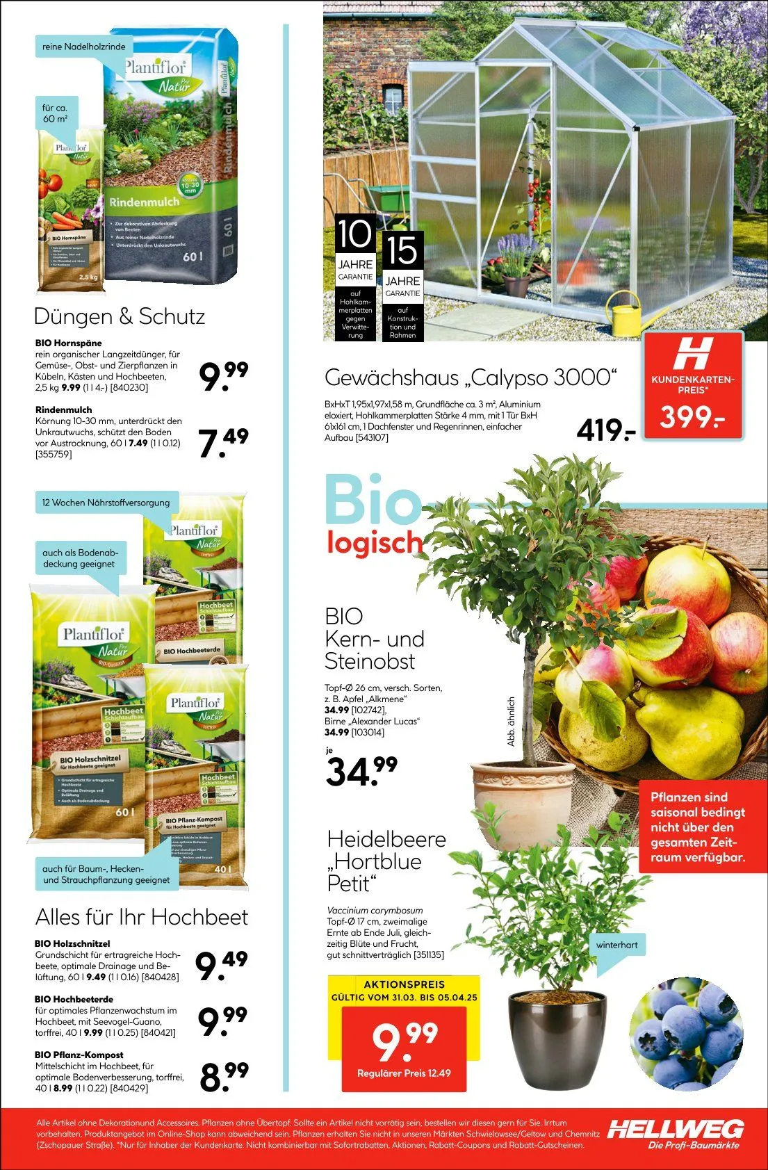 Hellweg Prospekt von 31. März bis 10. April 2025 - Prospekt seite 35