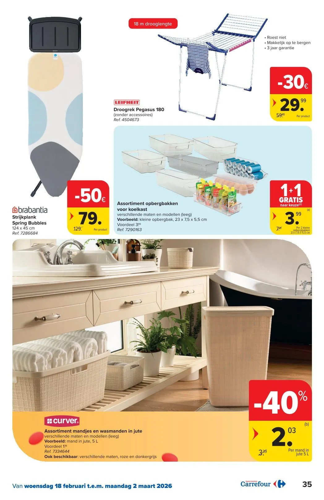Laatste aanbiedingen in Carrefour folders van 18 februari tot 2 maart 2026 - folder pagina 35