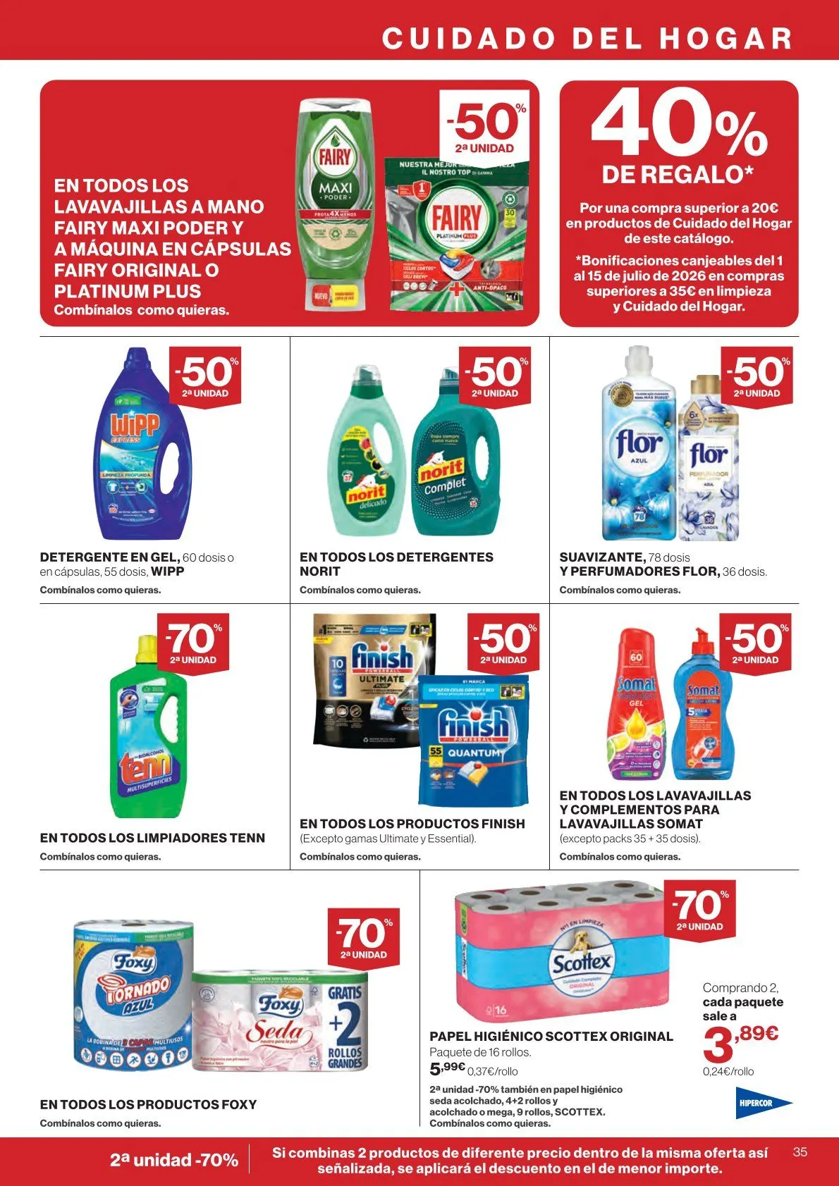 Catálogo de Hipercor Ofertas 18 de junio al 30 de junio 2026 - Página 35