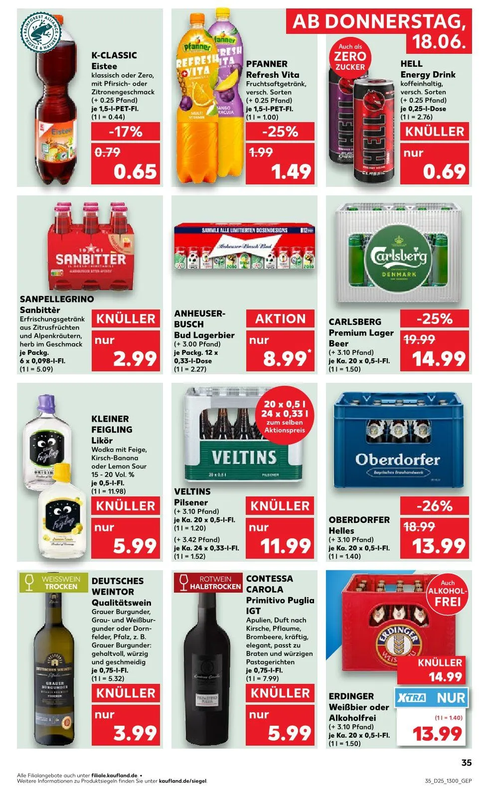 Kaufland Prospekte  von 18. Juni bis 24. Juni 2026 - Prospekt seite 35