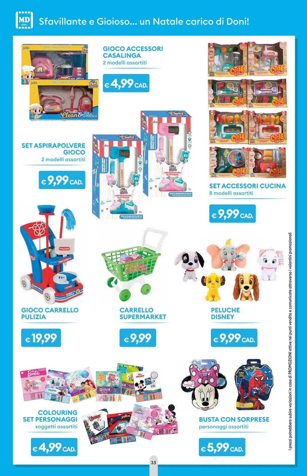 MD Discount Volantino da 15 dicembre a 31 dicembre di 2025 - Pagina del volantino 35