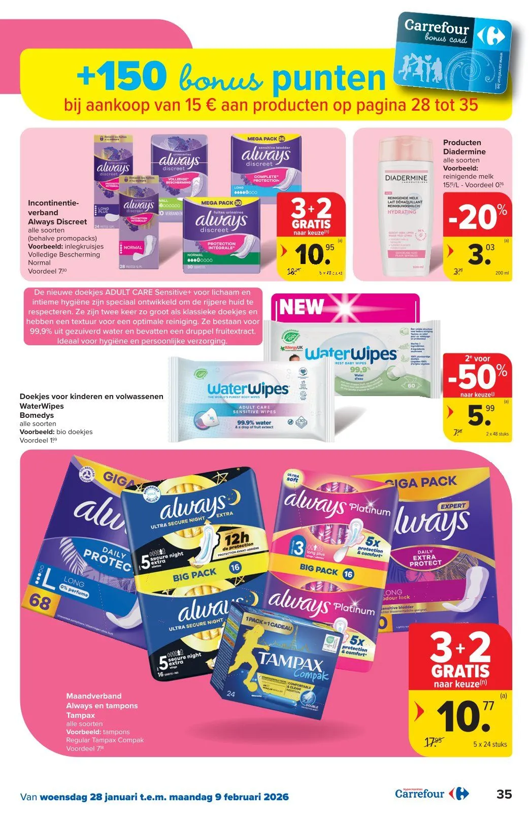 Carrefour folder van 28 januari tot 9 februari 2026 - folder pagina 35