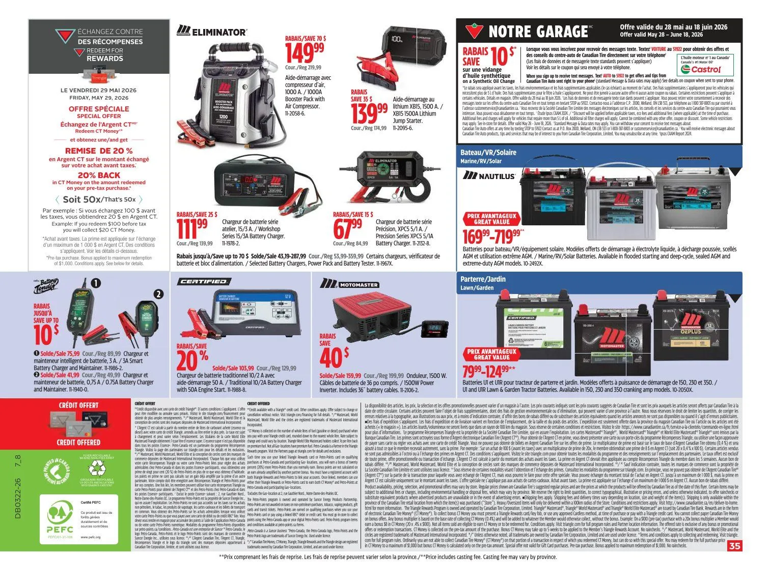 Canadian Tire Sales from May 29 to June 7 2026 - flyer page 35