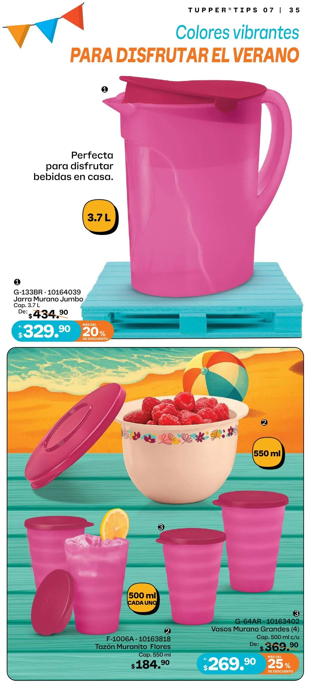 Catálogo de Tupperware catálogos y ofertas 16 de junio al 13 de julio 2025 - Pagina 56
