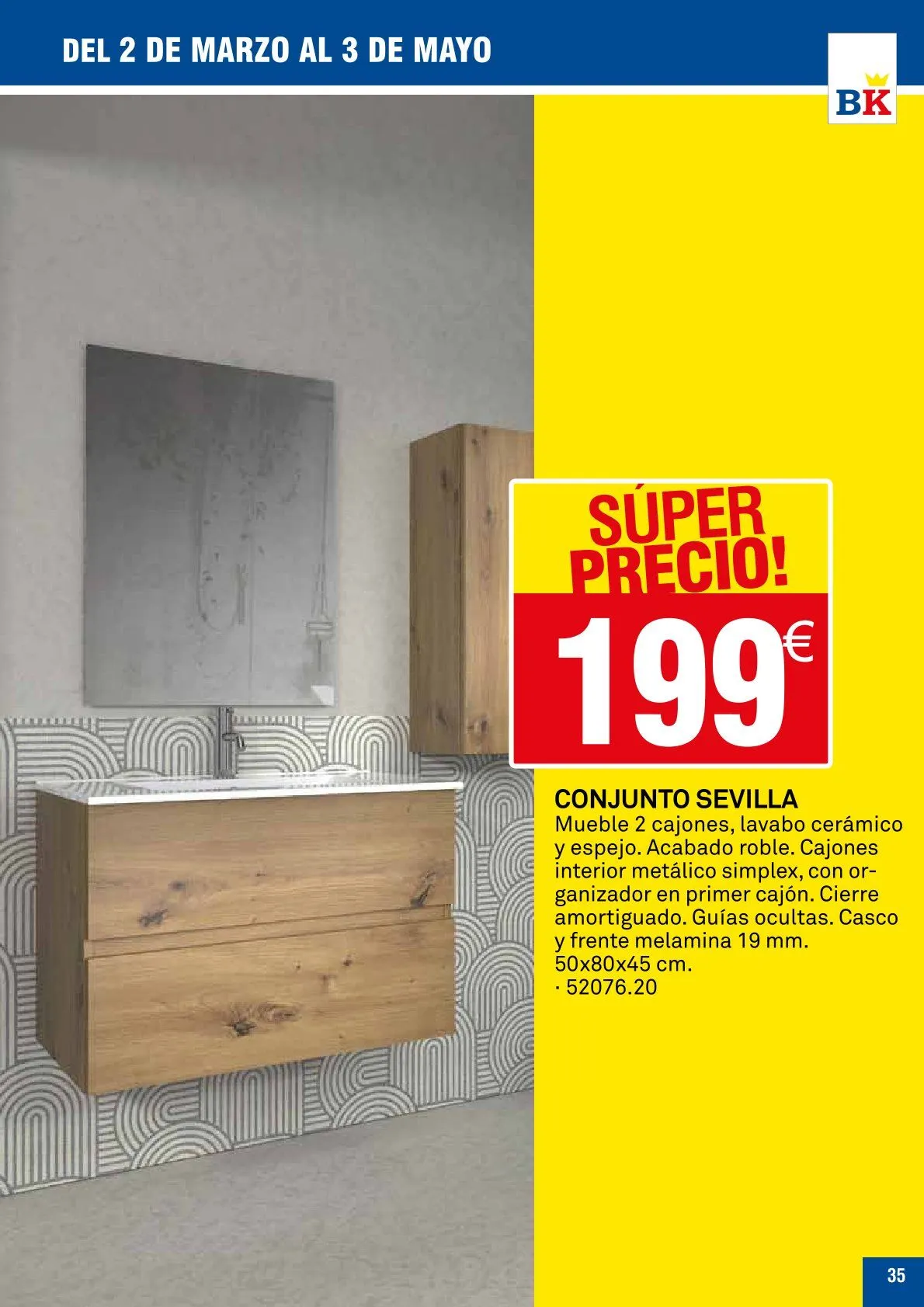 Catálogo de Bricoking Ofertas 2 de marzo al 3 de marzo 2026 - Página 35