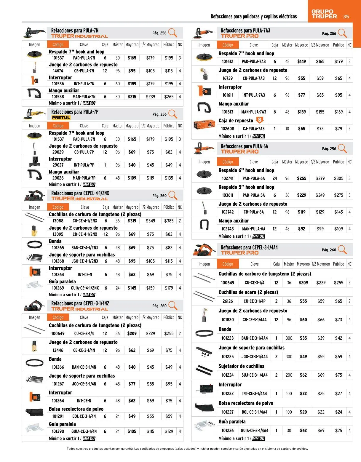 Catálogo de Truper catálogos y ofertas 20 de marzo al 30 de mayo 2026 - Pagina 35