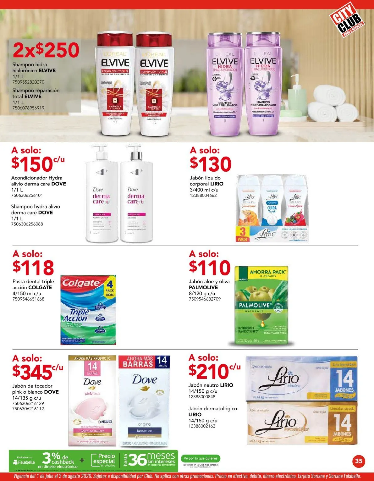 Catálogo de City Club Ofertas 1 de julio al 31 de julio 2026 - Pagina 35