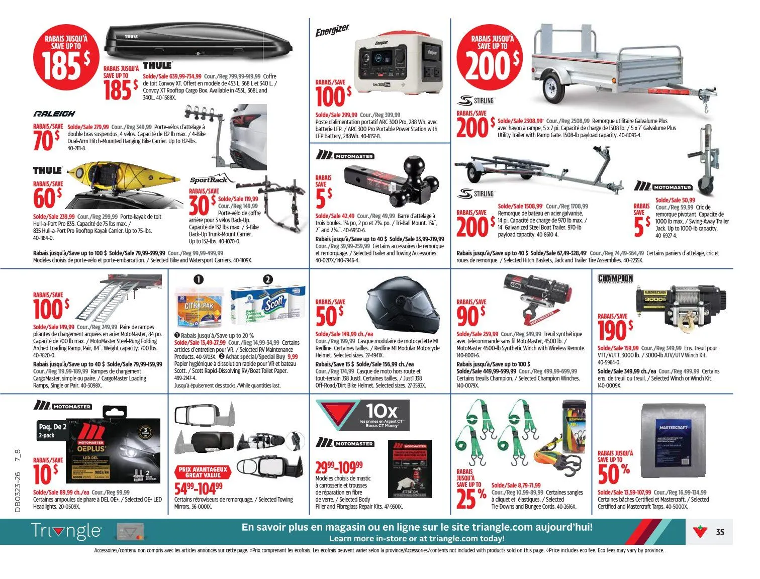 Canadian Tire Sales from June 4 to June 11 2026 - flyer page 35