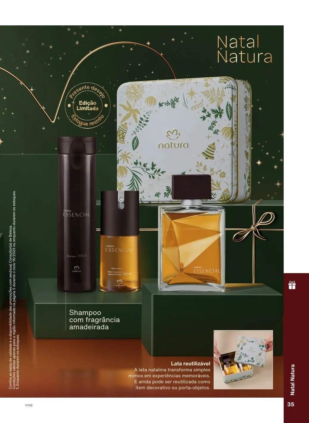 Encarte de Natura Ofertas 1 de outubro até 31 de outubro 2025 - Pagina 35