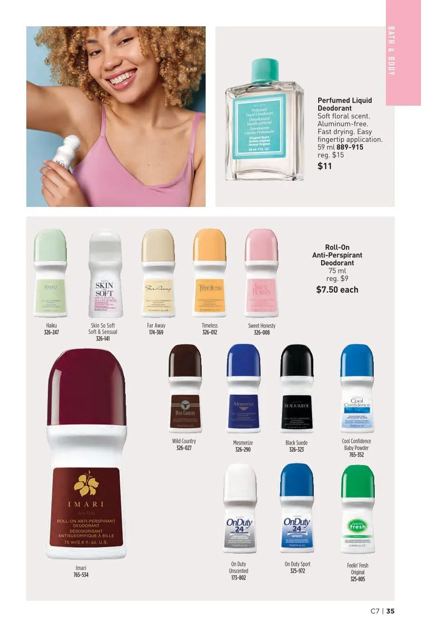Avon Sales from April 1 to April 30 2026 - flyer page 35