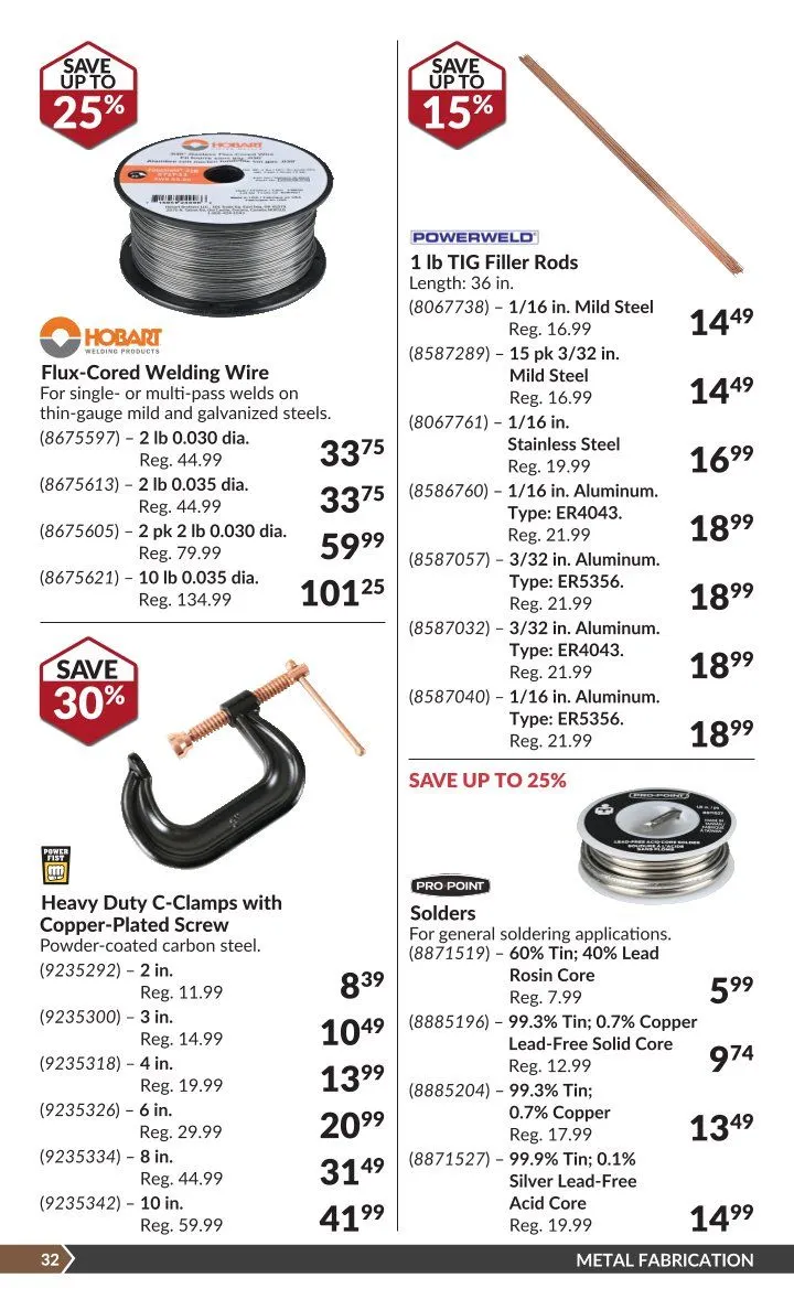Princess Auto Sales from March 25 to April 6 2025 - flyer page 85