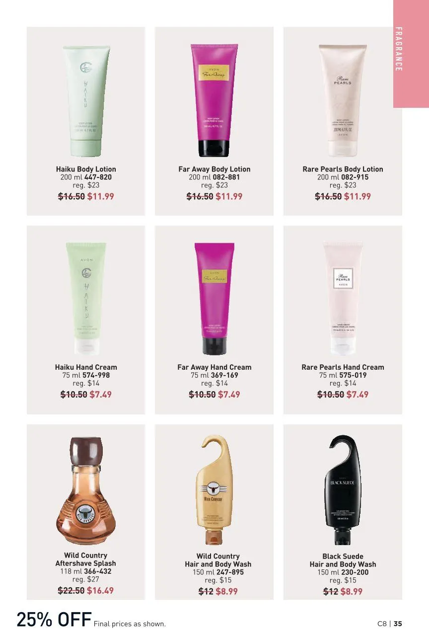 Avon Sales from April 7 to April 20 2026 - flyer page 35