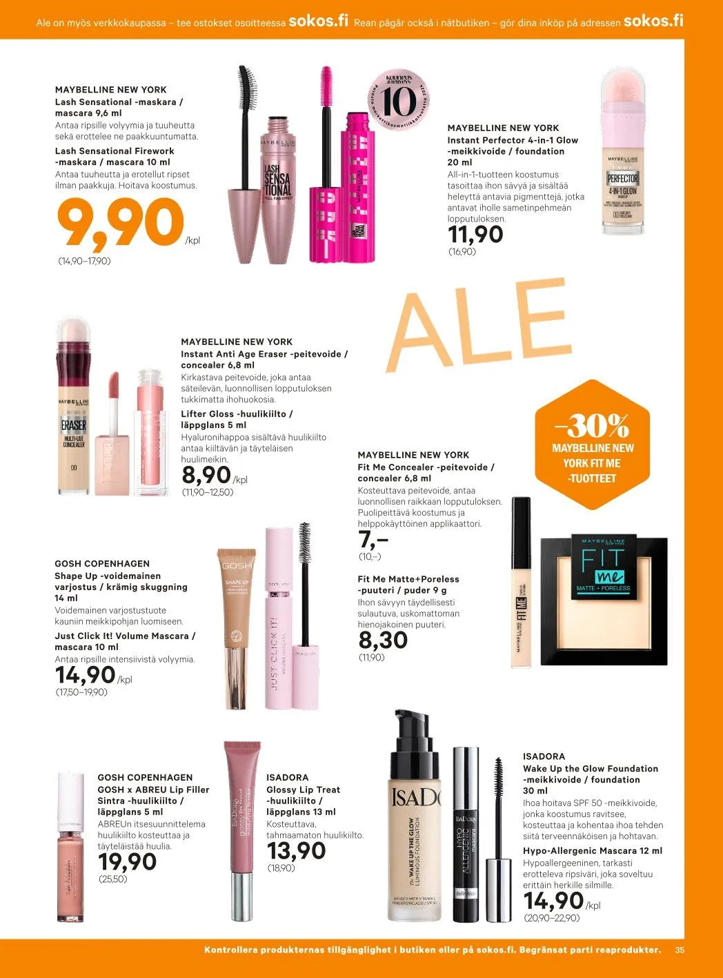 Sokos Tarjoukset voimassa alkaen 8. tammikuuta - 19. tammikuuta 2025 - Tarjouslehti sivu 35