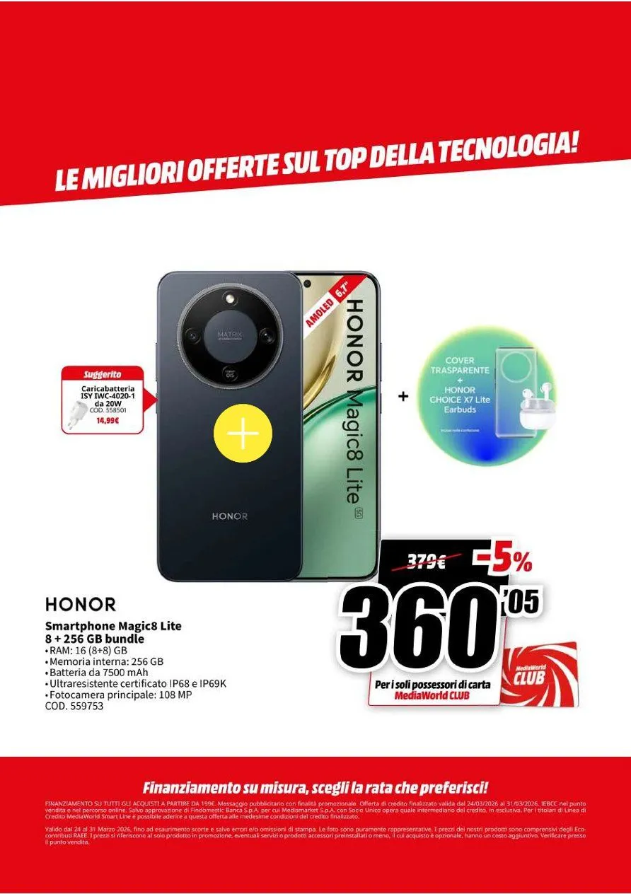  Mediaworld Volantino da 24 marzo a 31 marzo di 2026 - Pagina del volantino 35