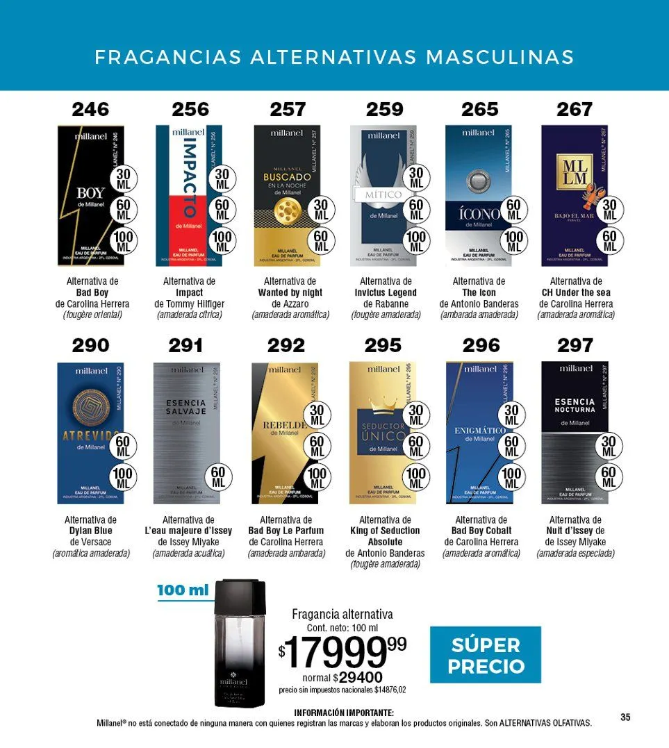 Ofertas de Ofertas Millanel  26 de mayo al 21 de junio 2026 - Página 35 del catálogo