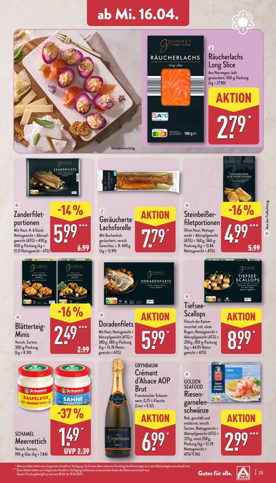 ALDI Aktuell Angebote von 14. April bis 19. April 2025 - Prospekt seite 32
