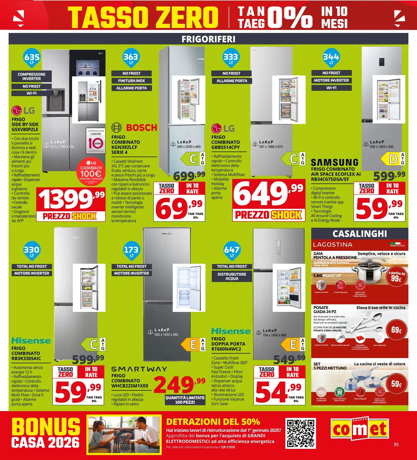 Volantini Comet da 24 aprile a 7 maggio di 2026 - Pagina del volantino 35
