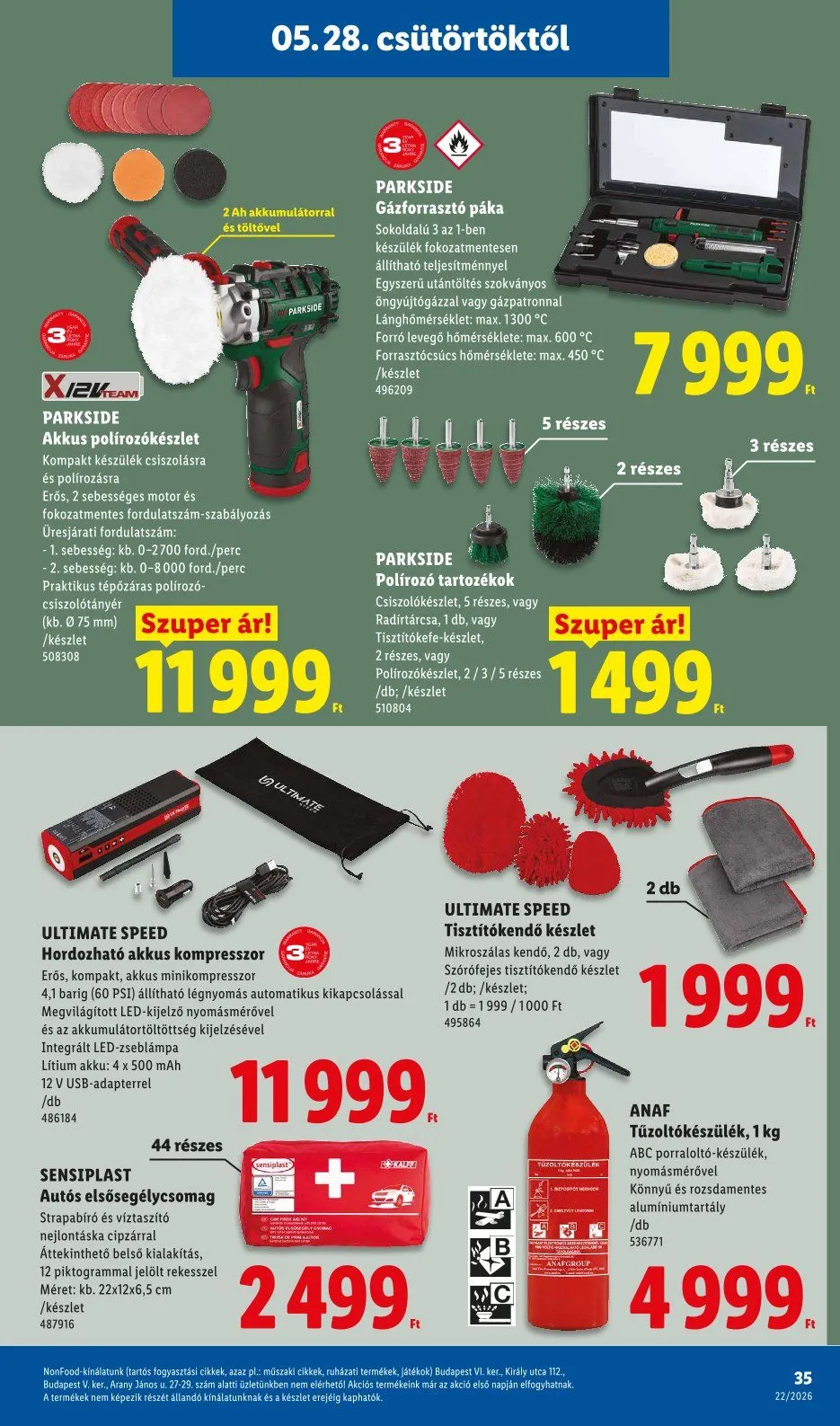 Katalógus  Lidl legfrissebb  május 28.-tól június 3.-ig 2026. - Oldal 35