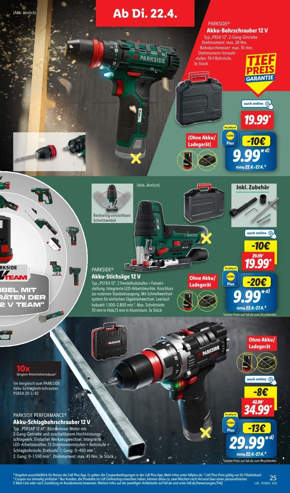 Lidl Angebote von 22. April bis 26. April 2025 - Prospekt seite 35