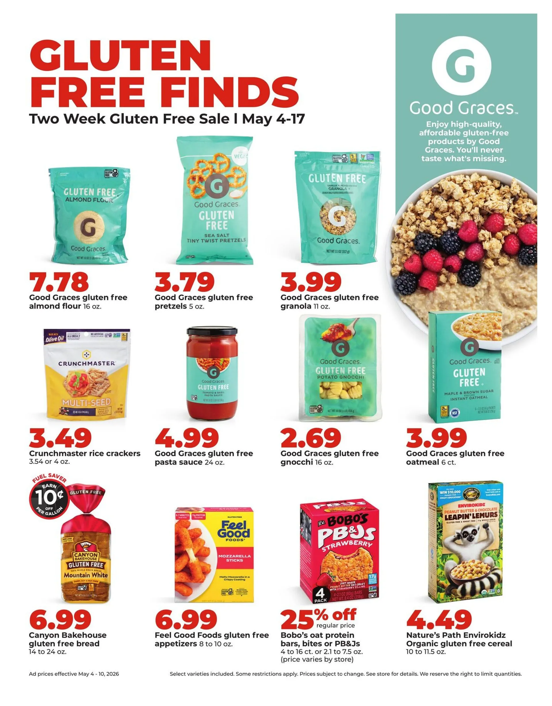 Weekly promotion  HyVee Sales spanning from May 4 to May 10 2026 - Page 34 for Catalogue 365