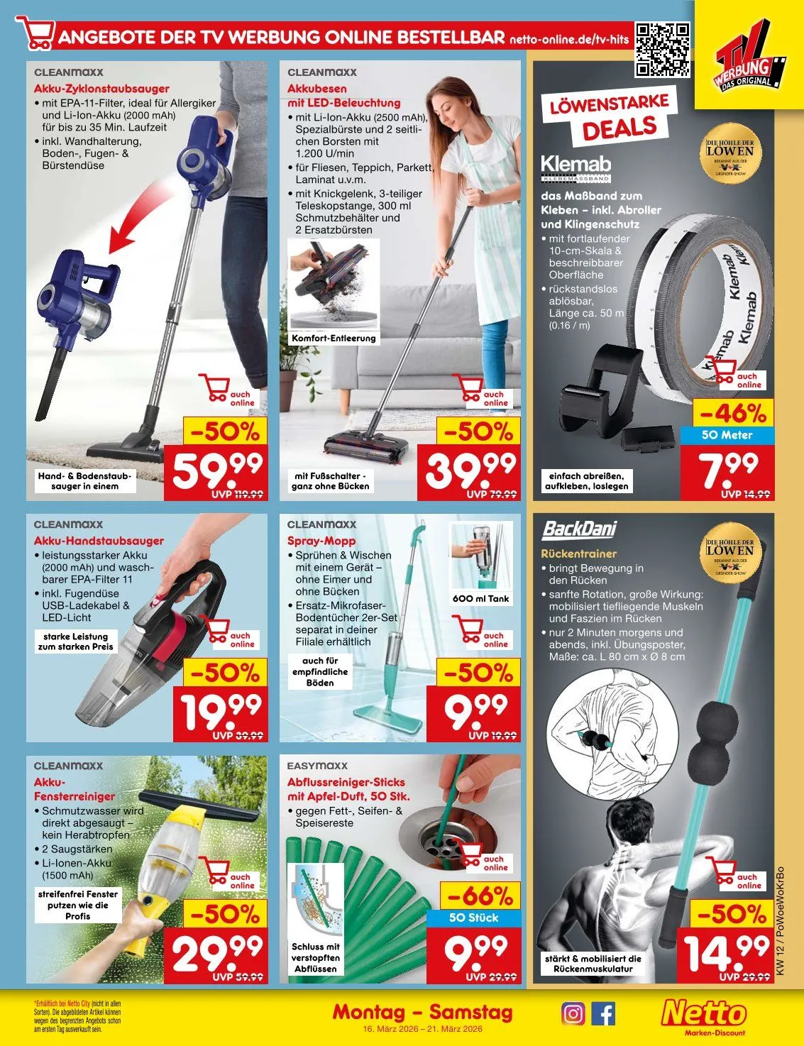  Netto Marken-Discount Prospekte von 16. März bis 21. März 2026 - Prospekt seite 35