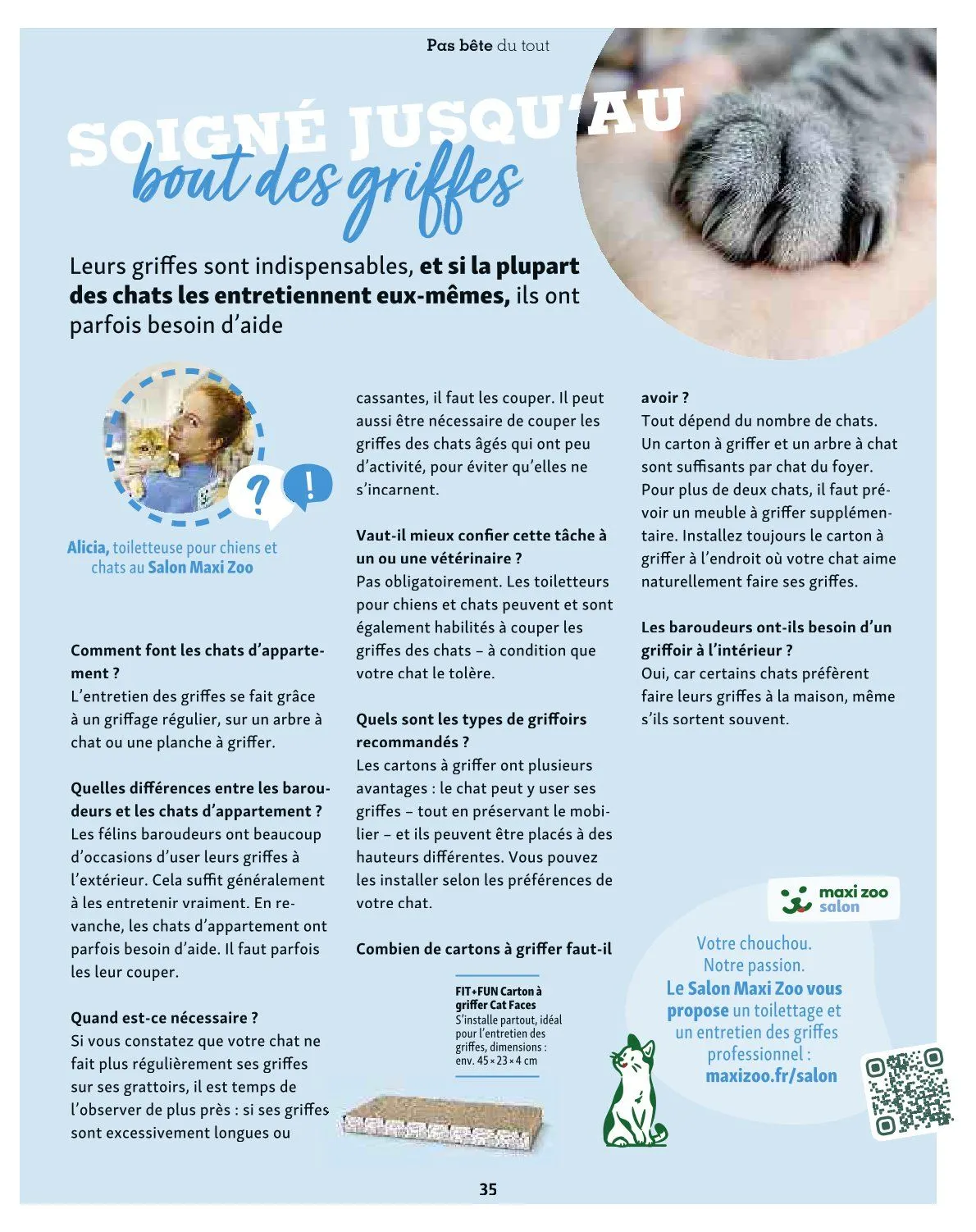 Maxi ZOO Catalogue du 23 décembre au 31 décembre 2025 - Catalogue page 35